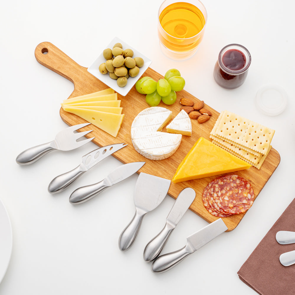 Met Lux Stainless Steel Cheese Knife Set - 6-Piece - 1 count box