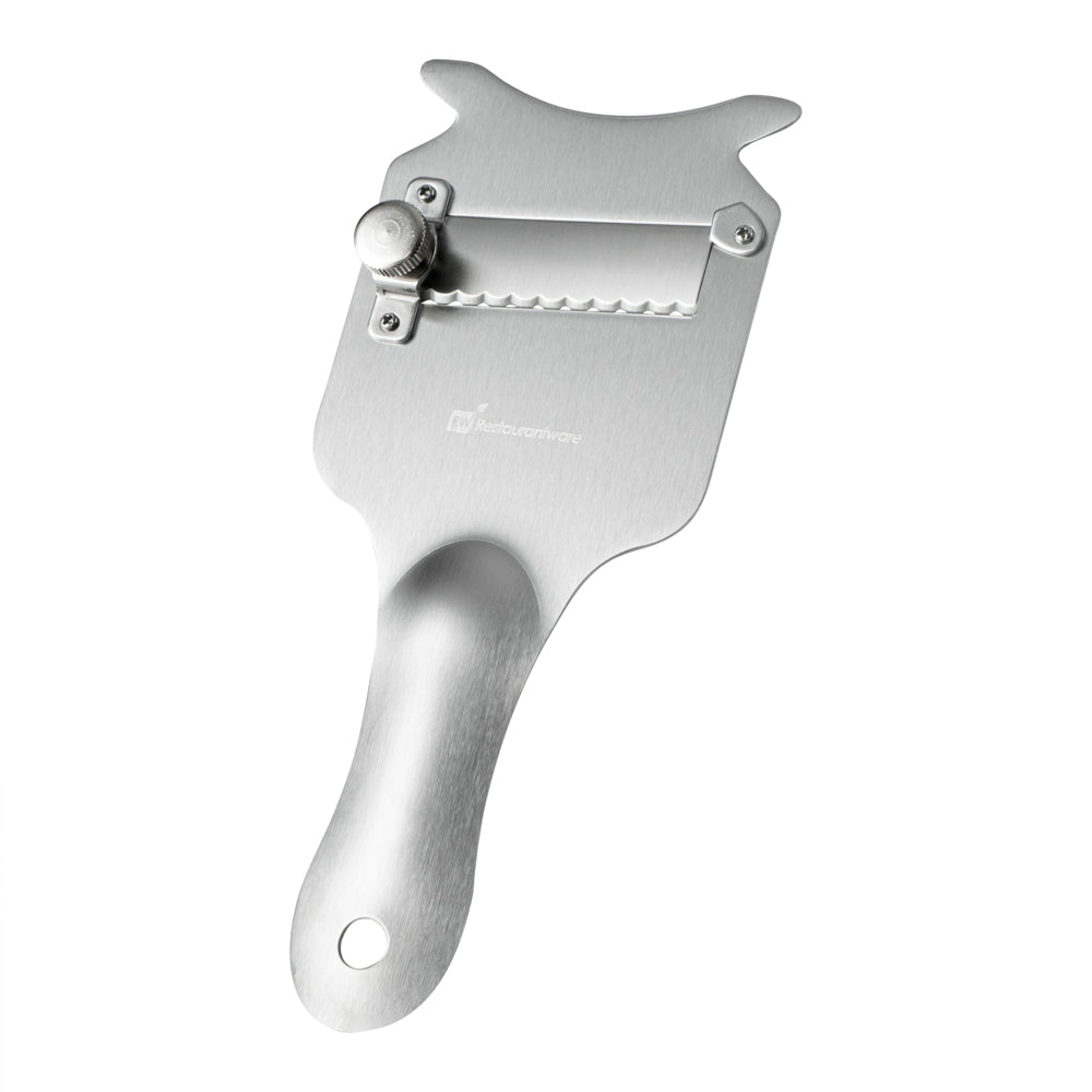 Met Lux Stainless Steel Truffle Slicer / Chocolate Shaver - 8 1/4" x 3 1/2" - 1 count box