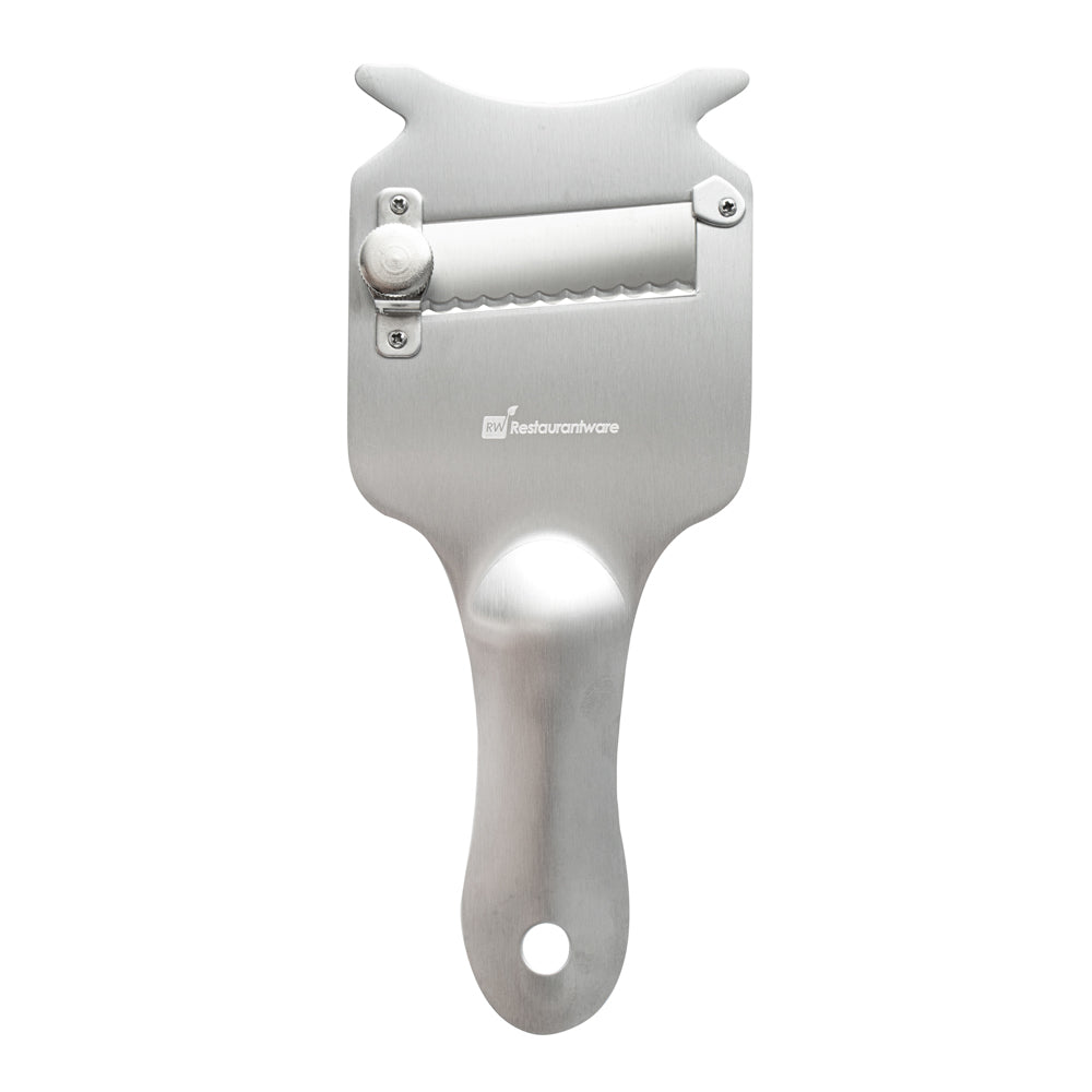 Met Lux Stainless Steel Truffle Slicer / Chocolate Shaver - 8 1/4" x 3 1/2" - 1 count box