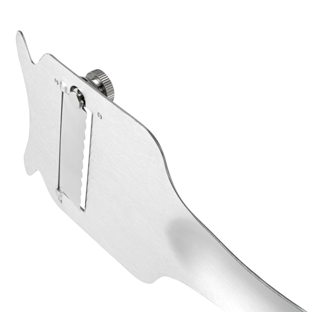 Met Lux Stainless Steel Truffle Slicer / Chocolate Shaver - 8 1/4" x 3 1/2" - 1 count box