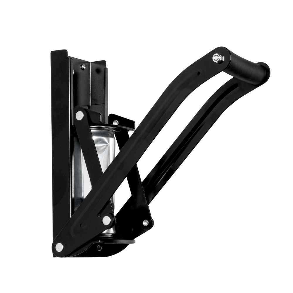 Met Lux Black Metal Can Crusher - for 12 / 16 oz Cans, Wall Mount - 1 count box