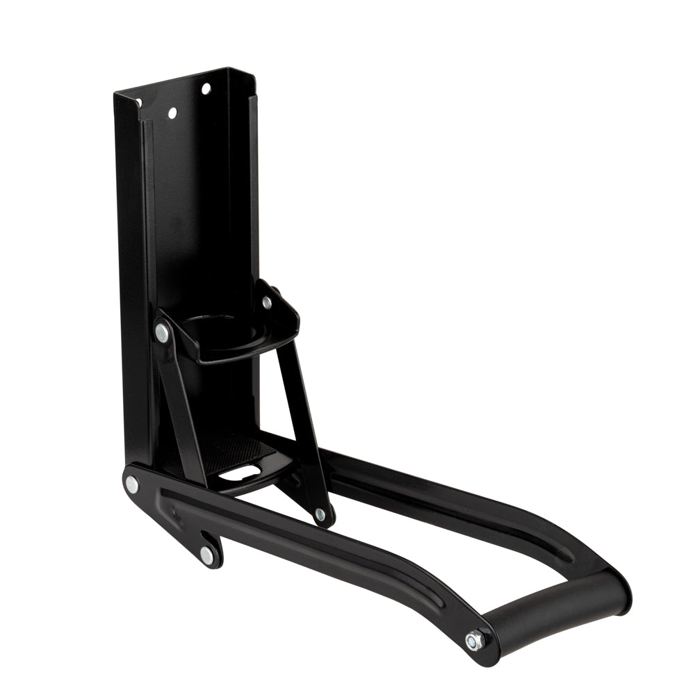 Met Lux Black Metal Can Crusher - for 12 / 16 oz Cans, Wall Mount - 1 count box