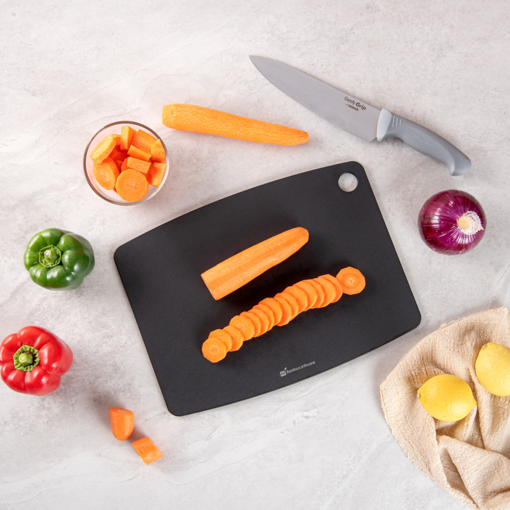 Nature Tek Charcoal Wood Fiber Cutting Board - 14 1/2" x 10 3/4" - 1 count box