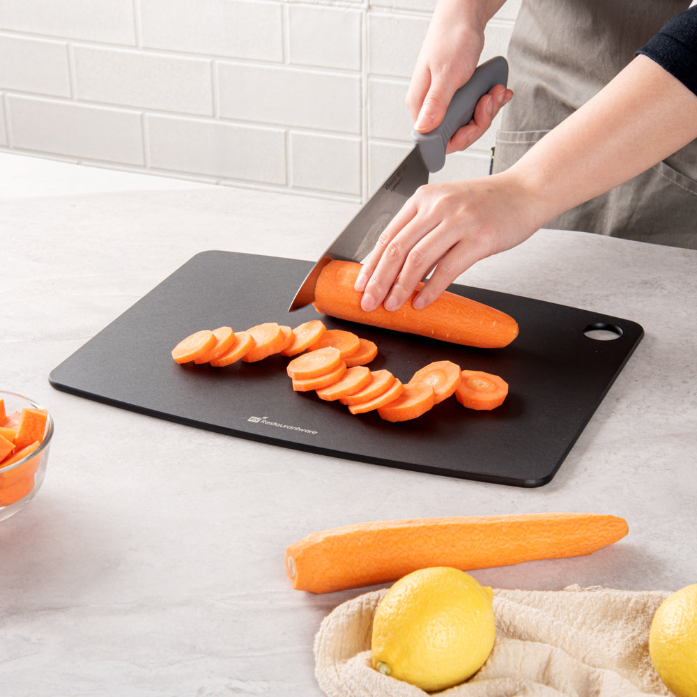 Nature Tek Charcoal Wood Fiber Cutting Board - 14 1/2" x 10 3/4" - 1 count box