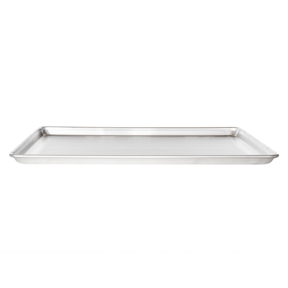 Met Lux Aluminum Full Size Baking Sheet - Perforated, Heavy Duty - 26" x 18" - 1 count box