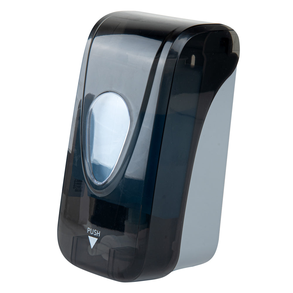 Clean Tek Professional 33 oz Black Manual Soap Dispenser - for Gel or Liquid Soap - 1 count box