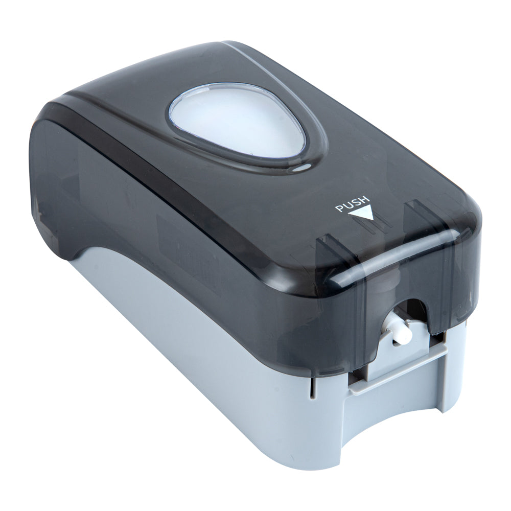 Clean Tek Professional 33 oz Black Manual Soap Dispenser - for Gel or Liquid Soap - 1 count box