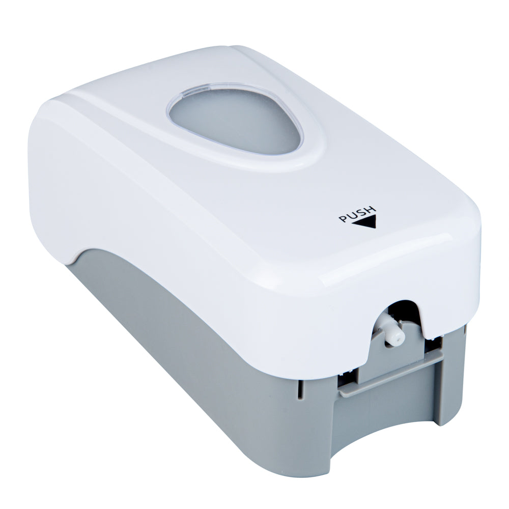 Clean Tek Professional 33 oz White Manual Soap Dispenser - for Gel or Liquid Soap - 1 count box