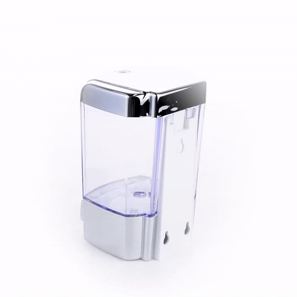 Clean Tek Professional 24 oz Clear Manual Soap Dispenser - for Gel or Liquid Soap - 1 count box