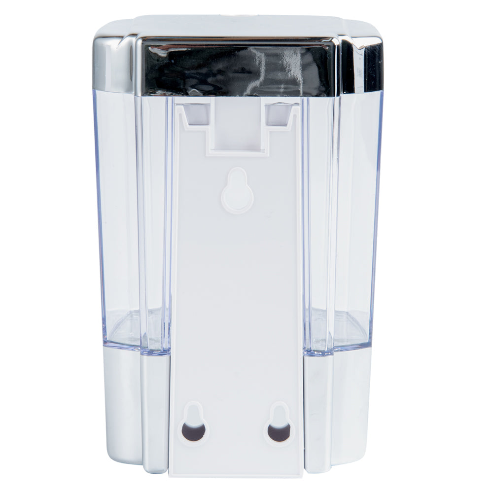 Clean Tek Professional 24 oz Clear Manual Soap Dispenser - for Gel or Liquid Soap - 1 count box
