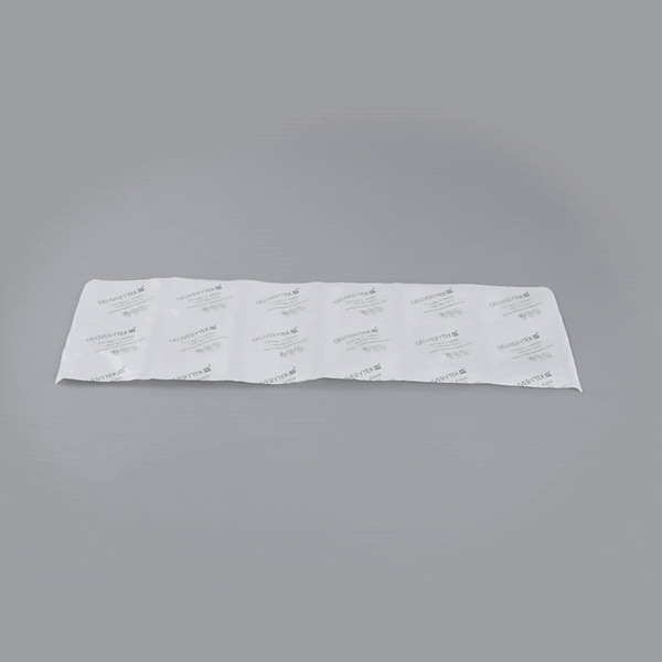 Delivery Tek Plastic Shipping Ice Pack - 1 x 6 Cells - 15 1/4" x 5 3/4" - 10 count box