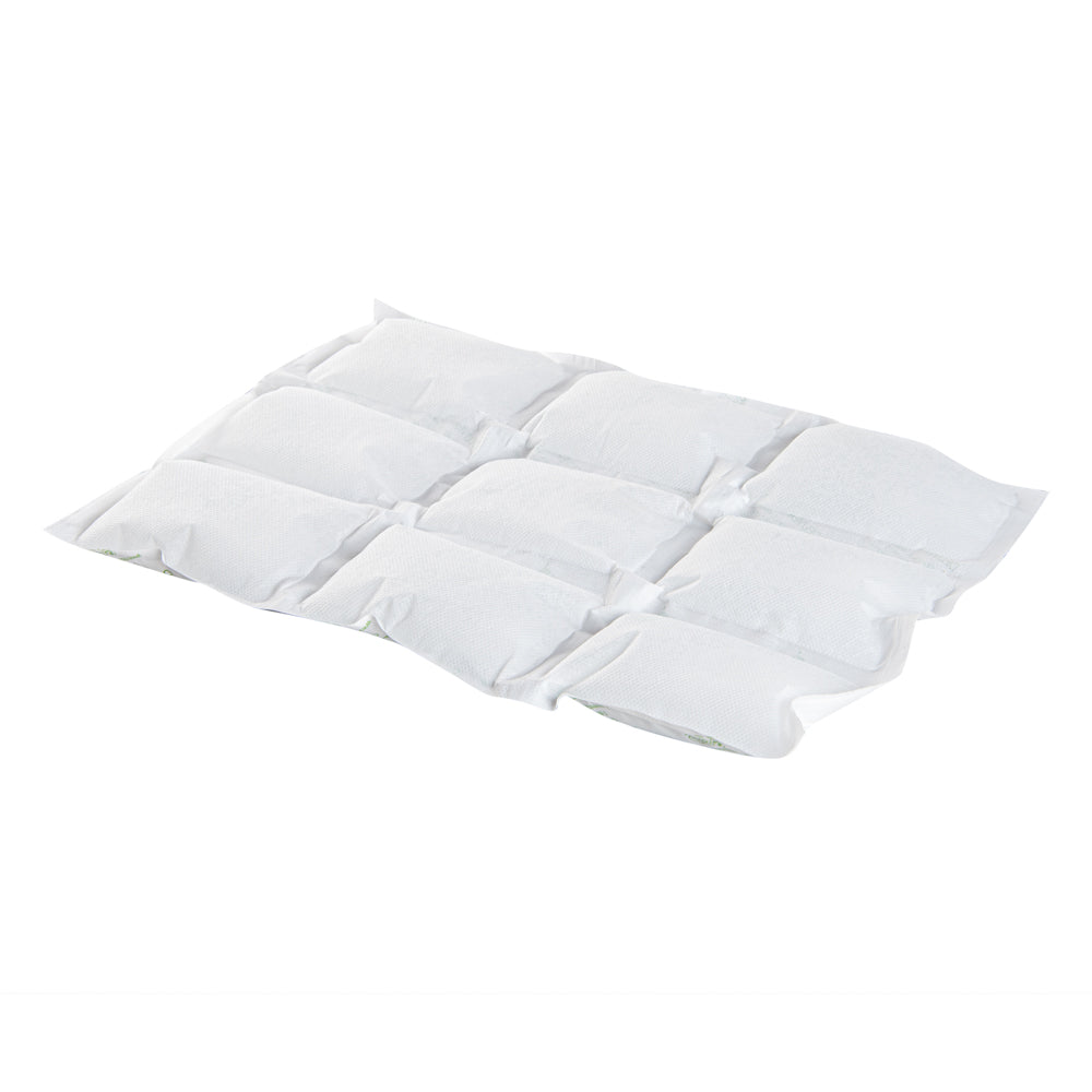 Delivery Tek Plastic Shipping Ice Pack - 3 x 3 Cells - 15 1/4" x 11 1/2" - 100 count box