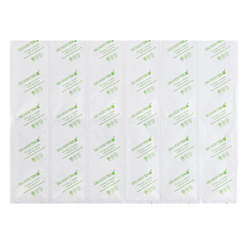 Delivery Tek Plastic Shipping Ice Pack - 2 x 6 Cells - 15 1/4" x 11 1/2" - 10 count box