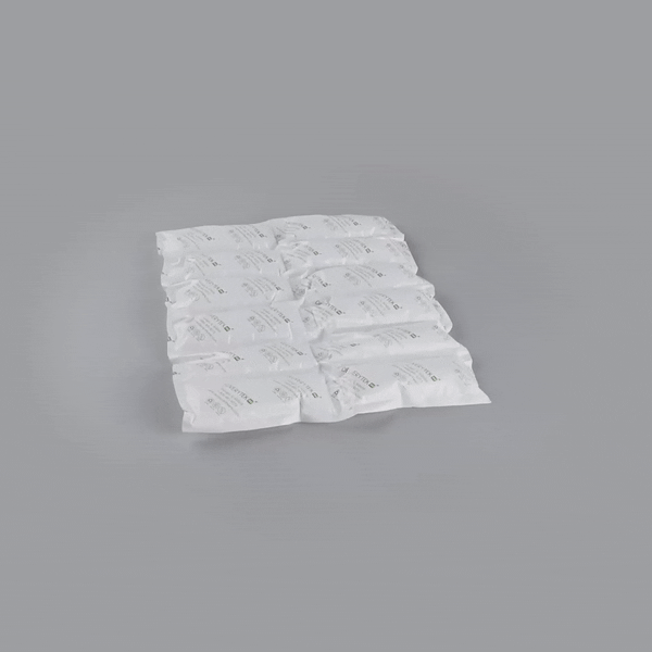 Delivery Tek Plastic Shipping Ice Pack - 2 x 6 Cells - 15 1/4" x 11 1/2" - 100 count box