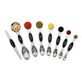 Met Lux Black Stainless Steel Measuring Spoon Set - 8-Piece, Magnetic - 1 count box