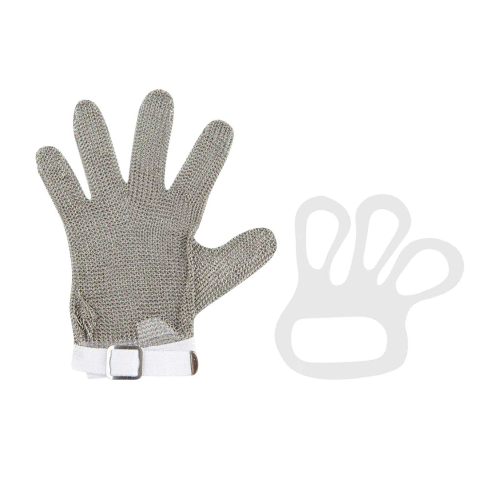 Life Protector Stainless Steel Mesh Small Cut-Resistant Glove - Level 9, Food Safe - 9 1/4" x 4 3/4" - 1 count box