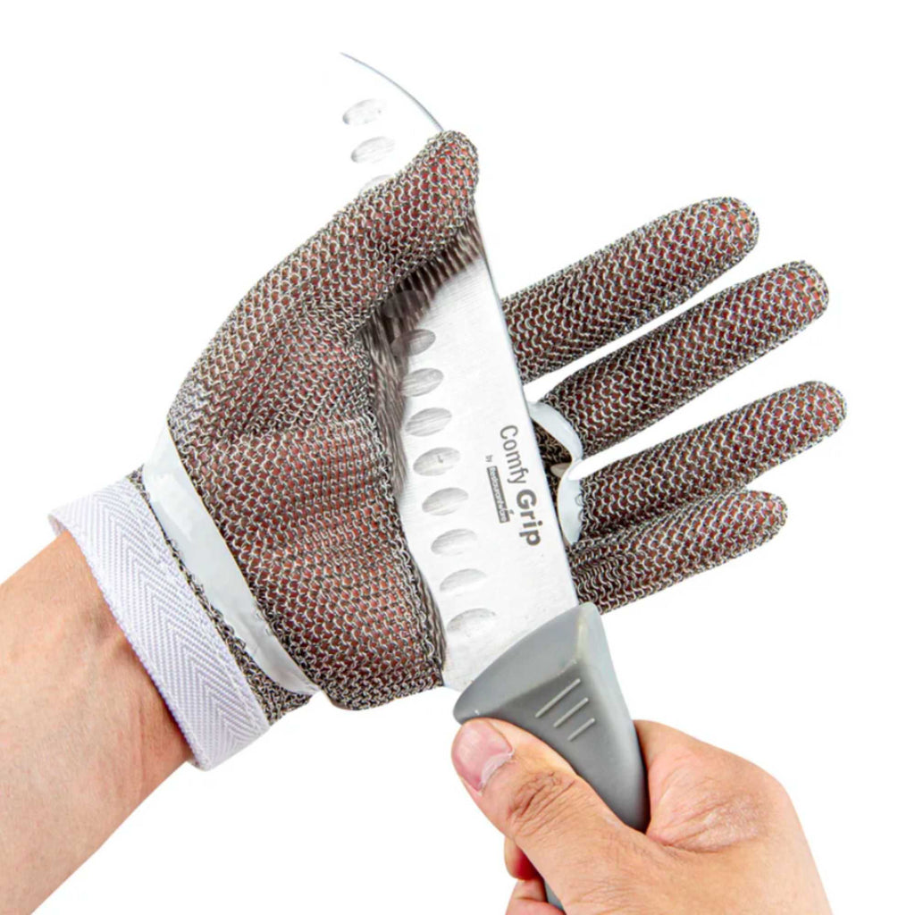 Life Protector Stainless Steel Mesh Small Cut-Resistant Glove - Level 9, Food Safe - 9 1/4" x 4 3/4" - 1 count box