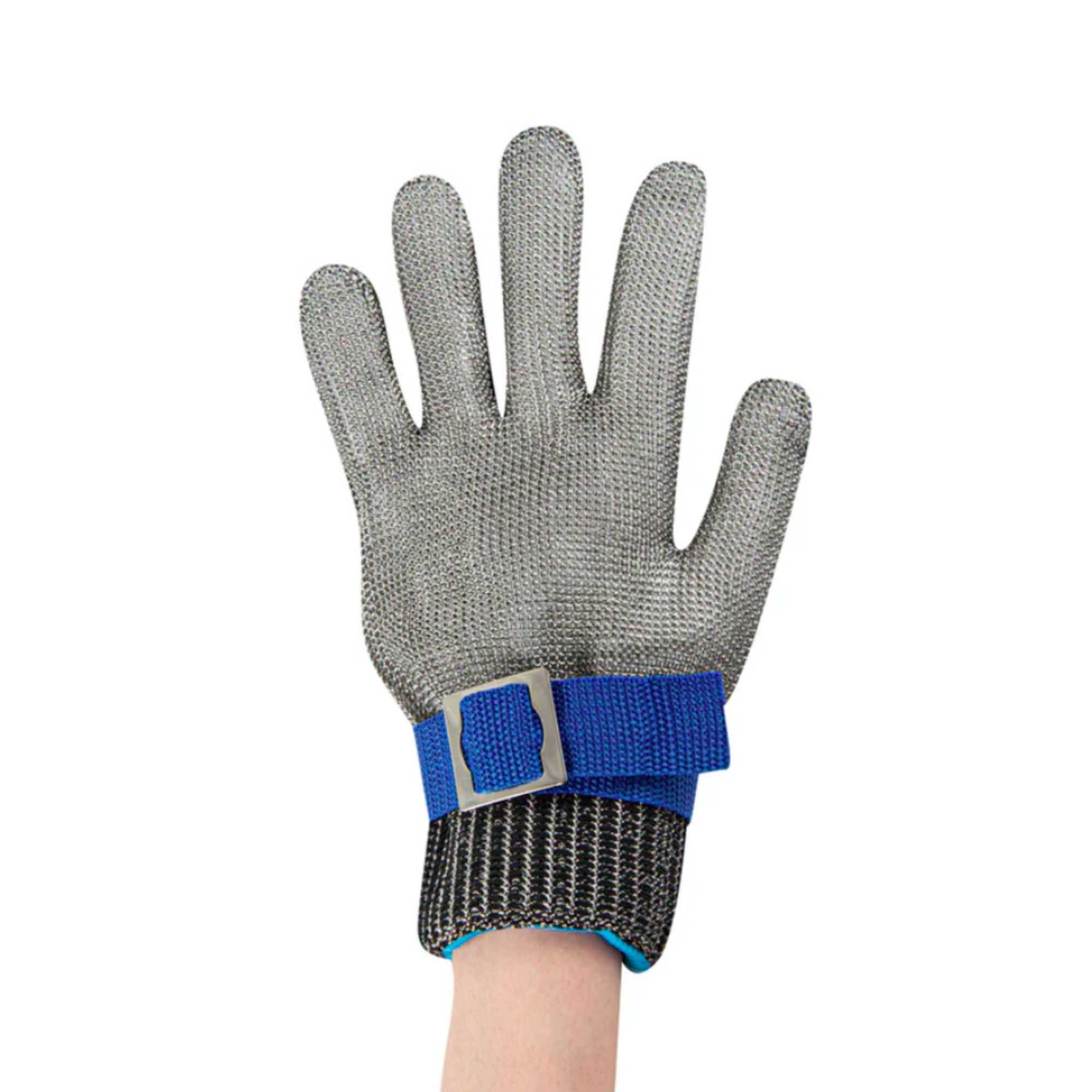 Life Protector Fiber / Stainless Steel Mesh Medium Cut-Resistant Glove - Level 9, Food Safe - 9 1/4" x 4" - 1 count box