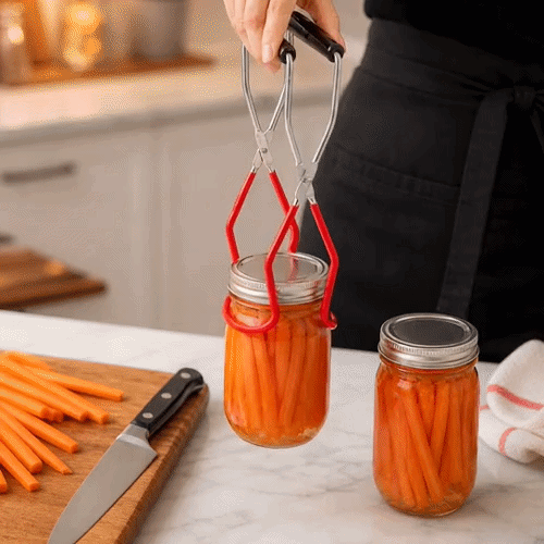 Met Lux Stainless Steel Canning Jar Lifter - 1 count box