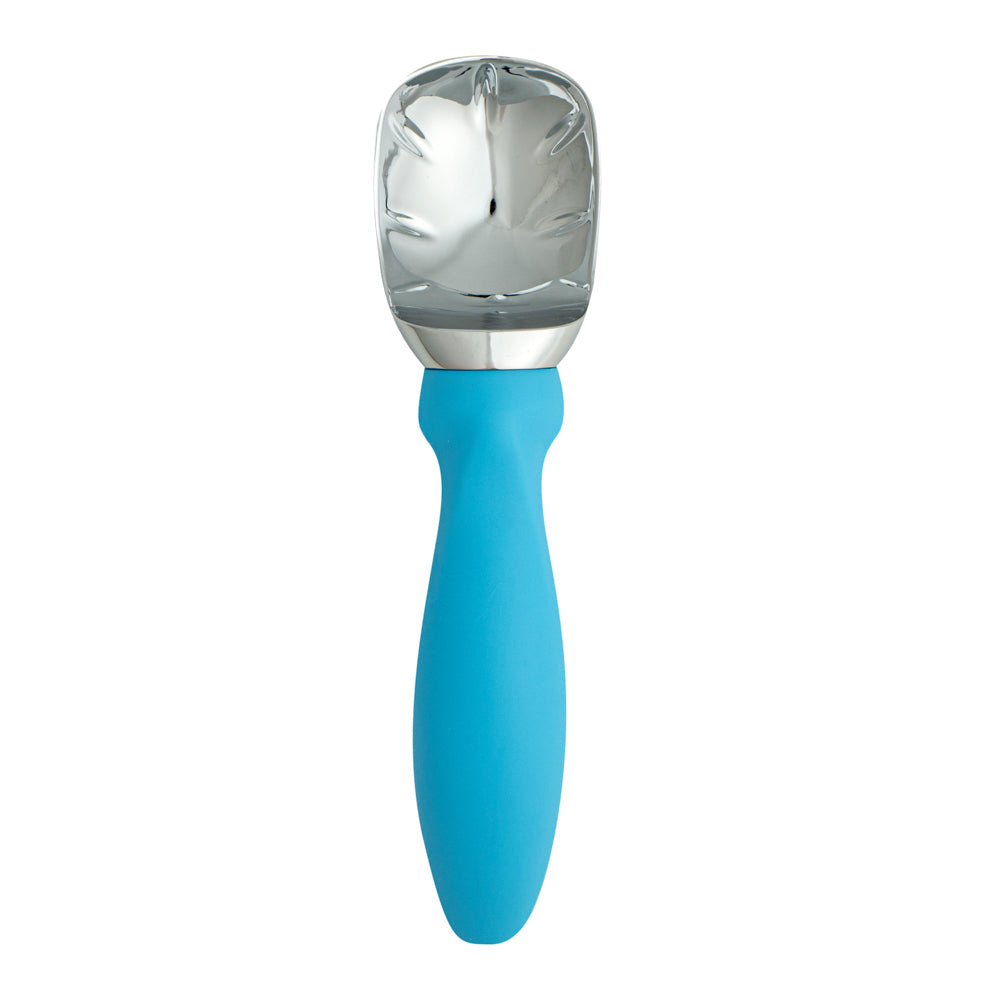 Comfy Grip Blue Metal Ice Cream Scoop - 7 3/4" x 2" x 1 3/4" - 1 count box