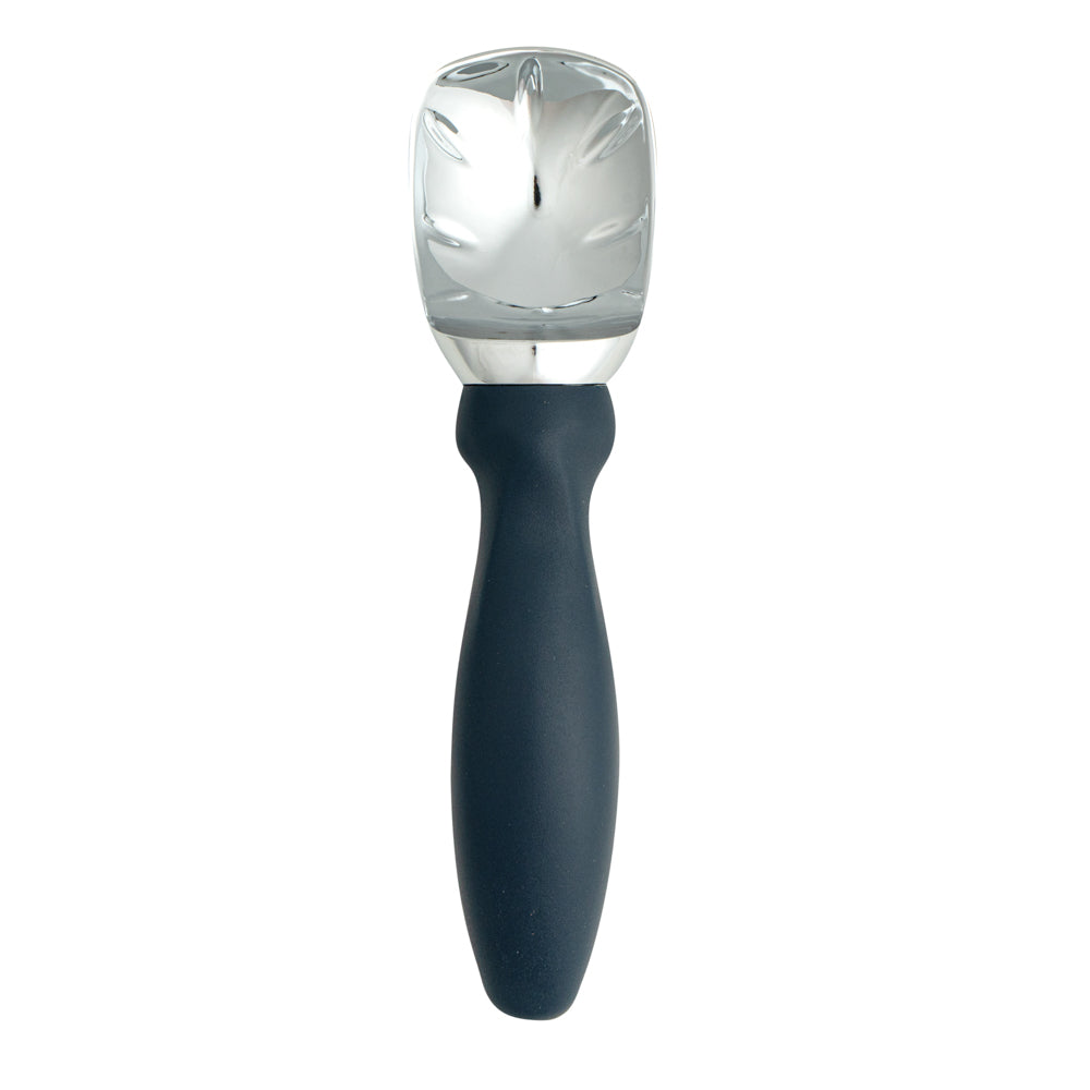 Comfy Grip Navy Blue Metal Ice Cream Scoop - 7 3/4" x 2" x 1 3/4" - 1 count box