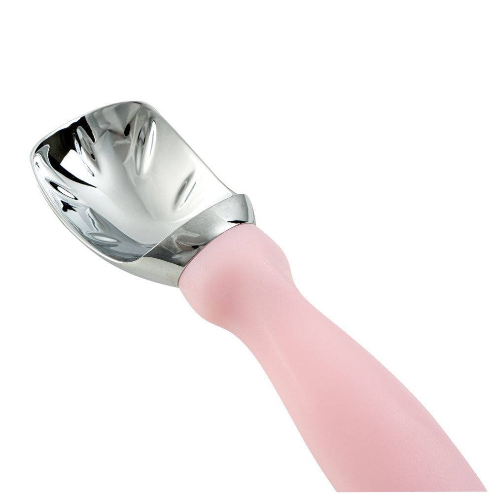 Comfy Grip Pink Metal Ice Cream Scoop - 7 3/4" x 2" x 1 3/4" - 1 count box