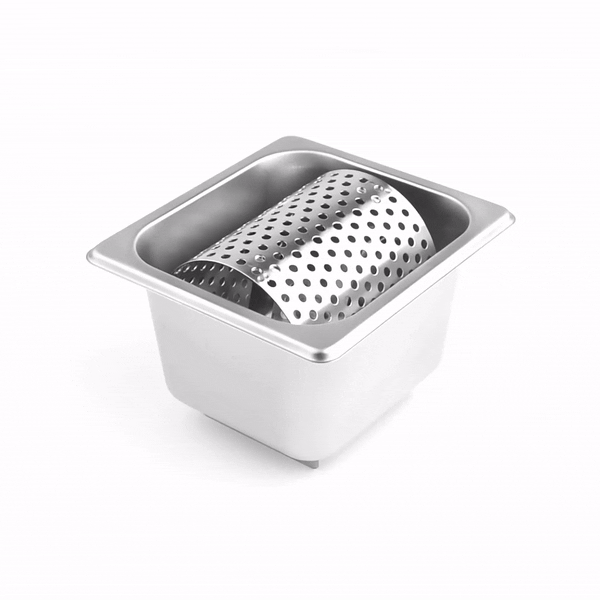 Met Lux White Stainless Steel Butter Wheel / Spreader - 10 1/4" x 10 1/4" x 10 1/4" - 1 count box