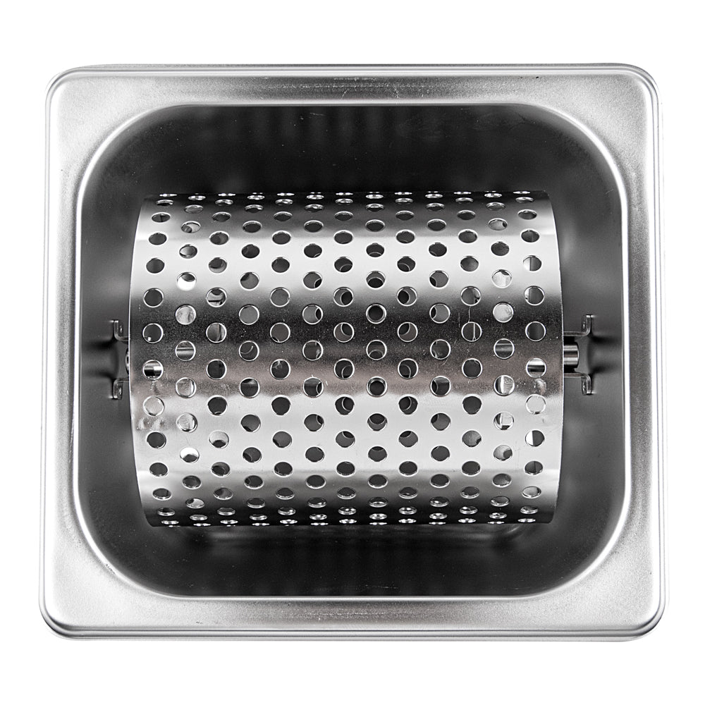 Met Lux White Stainless Steel Butter Wheel / Spreader - 10 1/4" x 10 1/4" x 10 1/4" - 1 count box