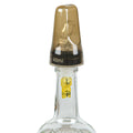 Bar Lux Translucent Plastic Liquor Pourer Cover - Universal - 1 3/4" x 1 3/4" x 3" - 10 count box