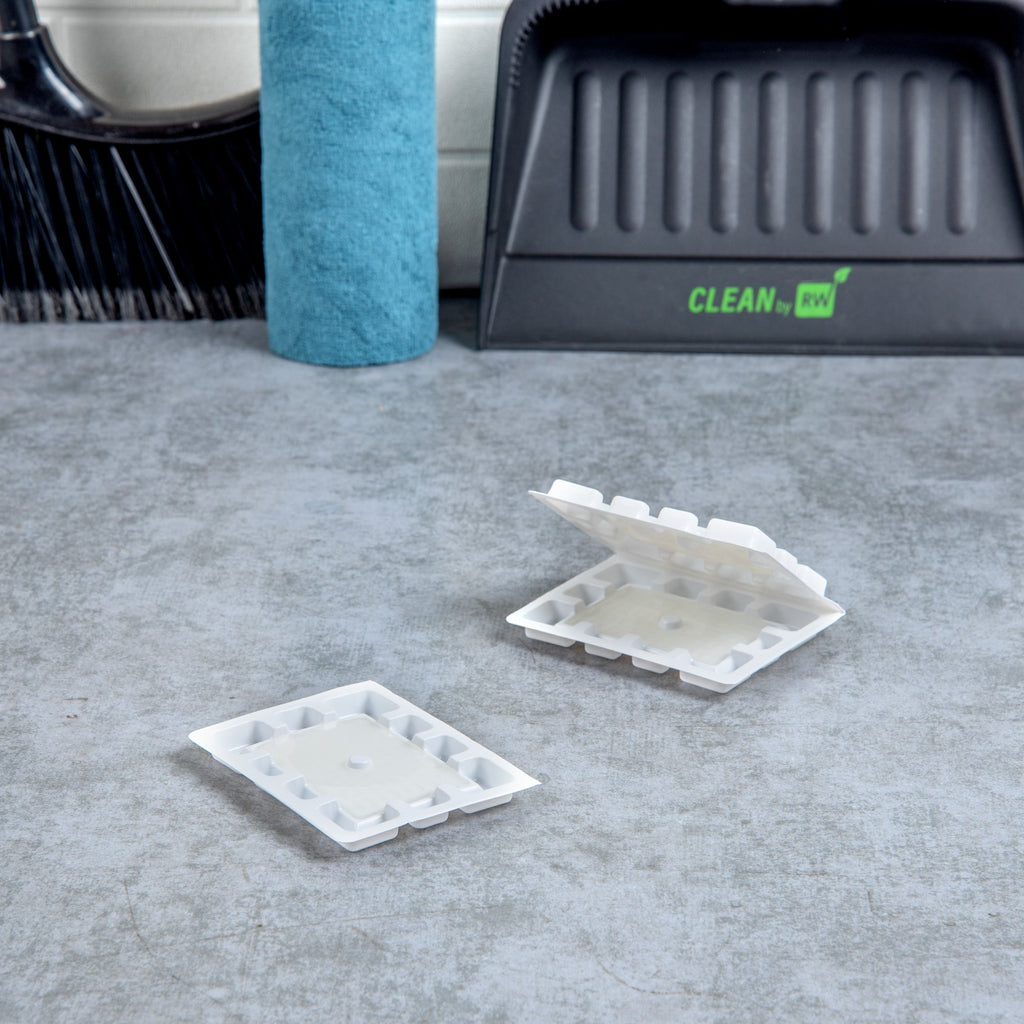 Pest Tek Plastic Mouse Glue Trap - Set of 2 - 4 1/2" x 3 1/4" x 1/2" - 10 count box