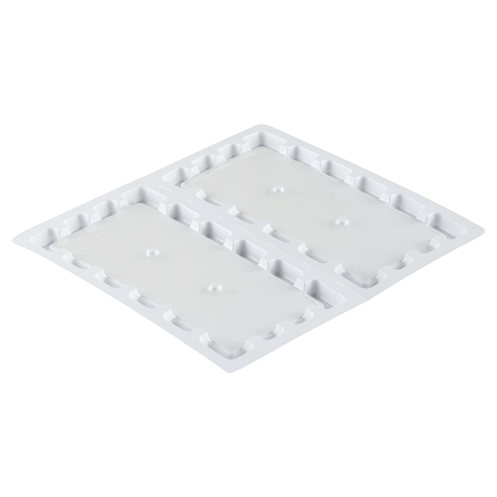 Pest Tek Plastic Mouse / Rat Glue Trap - Set of 2 - 8 1/4" x 4 1/4" x 1" - 1 count box
