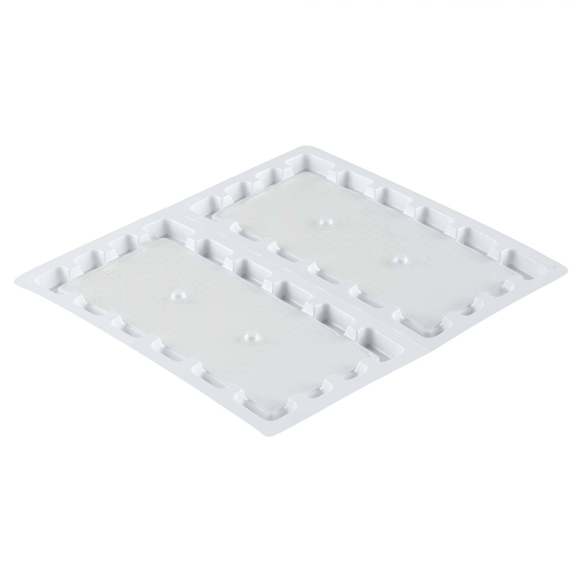 Pest Tek Plastic Mouse / Rat Glue Trap - Set of 2 - 8 1/4" x 4 1/4" x 1" - 1 count box