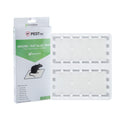 Pest Tek Plastic Mouse / Rat Glue Trap - Set of 2 - 8 1/4" x 4 1/4" x 1" - 1 count box