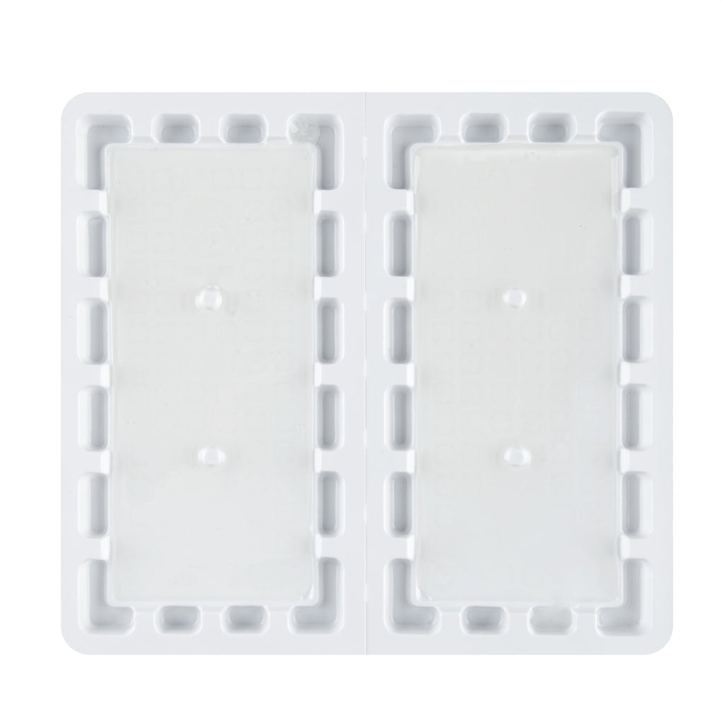 Pest Tek Plastic Mouse / Rat Glue Trap - Set of 2 - 8 1/4" x 4 1/4" x 1" - 10 count box