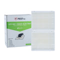 Pest Tek Plastic City Rat / Snake Glue Trap - Set of 12 - 11 3/4" x 9 3/4" x 1/2" - 10 count box