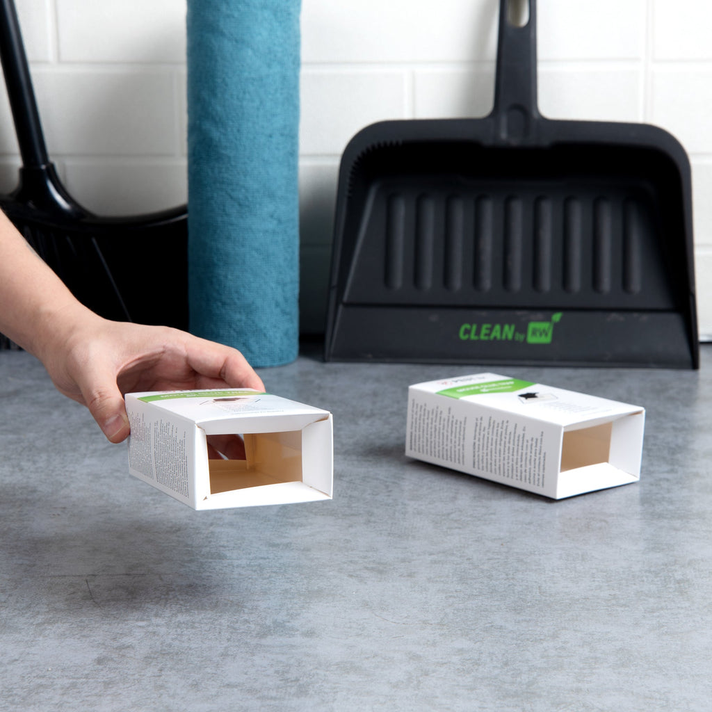 Pest Tek Paper Mouse Glue Trap - Covered, Set of 3 - 6" x 3" x 2" - 1 count box