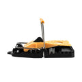 Pest Tek Yellow and Black Plastic Mouse Trap - Kill Bar, Reusable - 4 1/2" x 2" x 2 1/4" - 6 count box