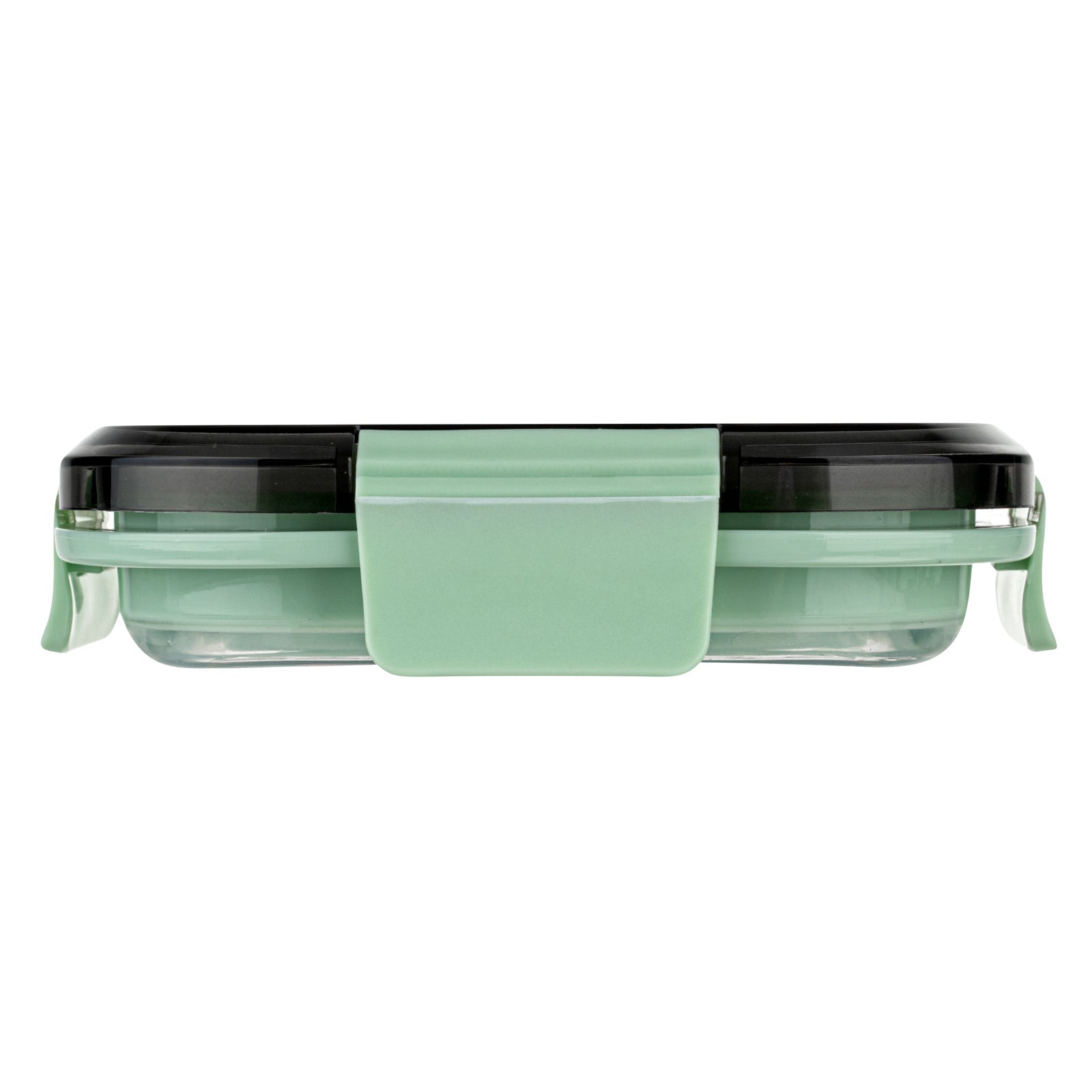 Fresh Hero 17 oz Green Plastic Airtight Food Storage Container - with Vented Lid, Collapsible - 5 1/2" x 5 1/2" x 2 3/4" - 1 count box