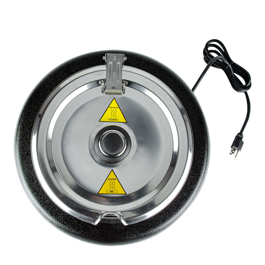 Hi Tek 10 qt Black Soup Kettle Warmer - 110V, 800W - 1 count box