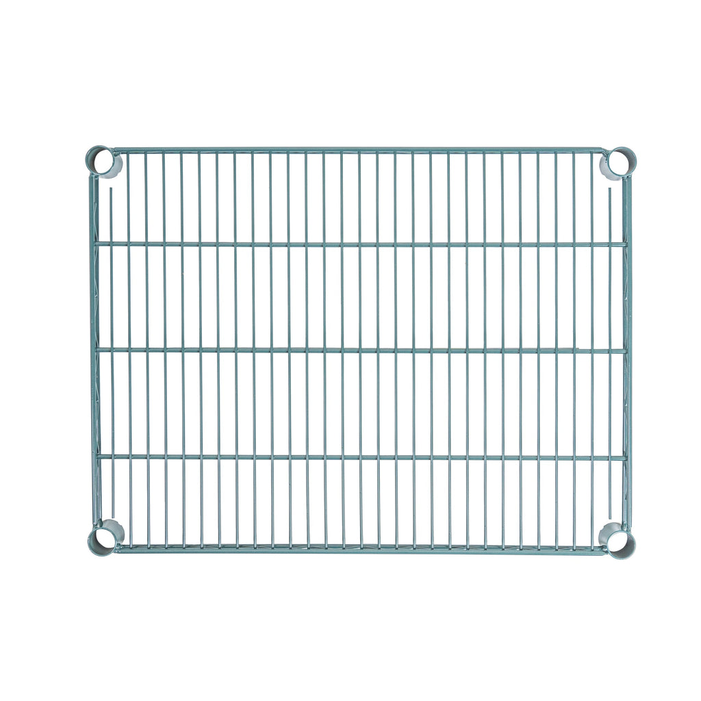 Chef 101 NSF Green Epoxy Shelf - Corrosion-Resistant - 18" x 24" - 4 count box