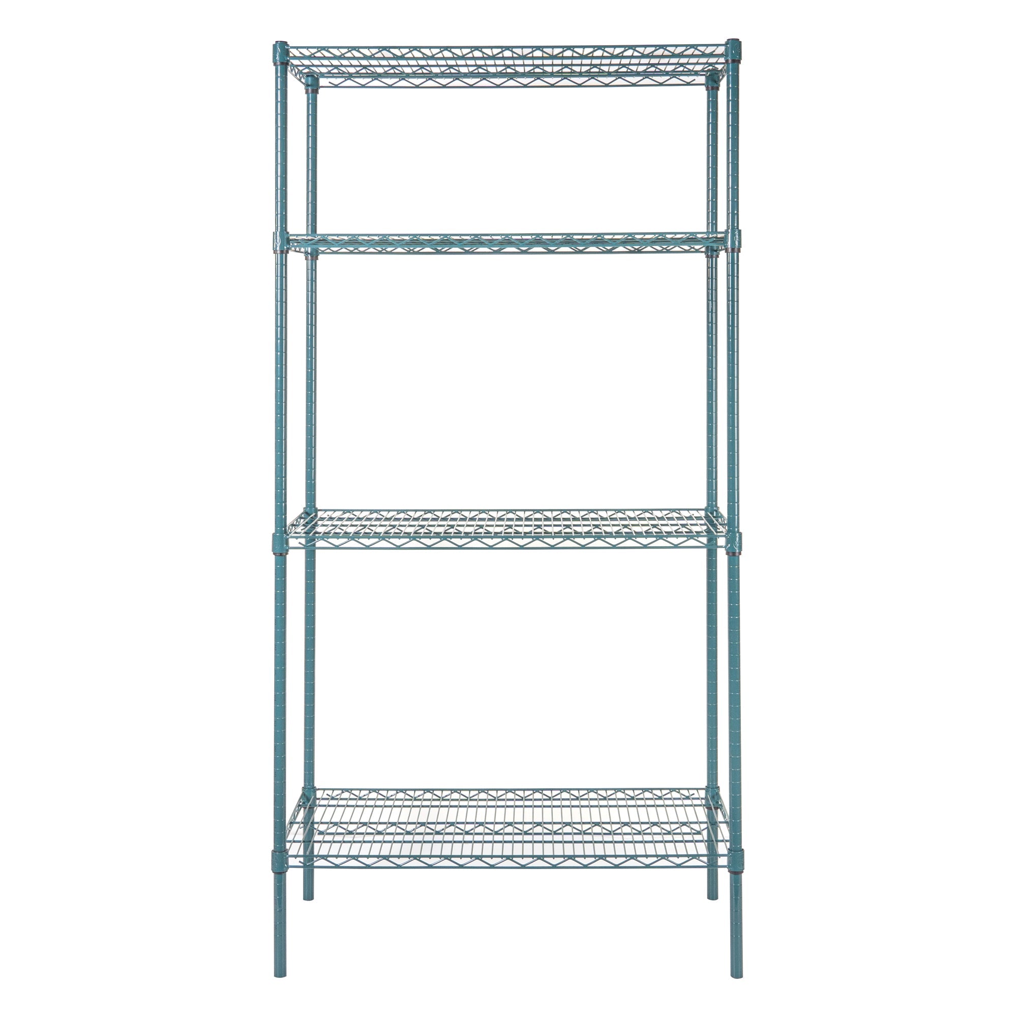 Chef 101 NSF Green Epoxy Shelf - Corrosion-Resistant - 18" x 36" - 4 count box