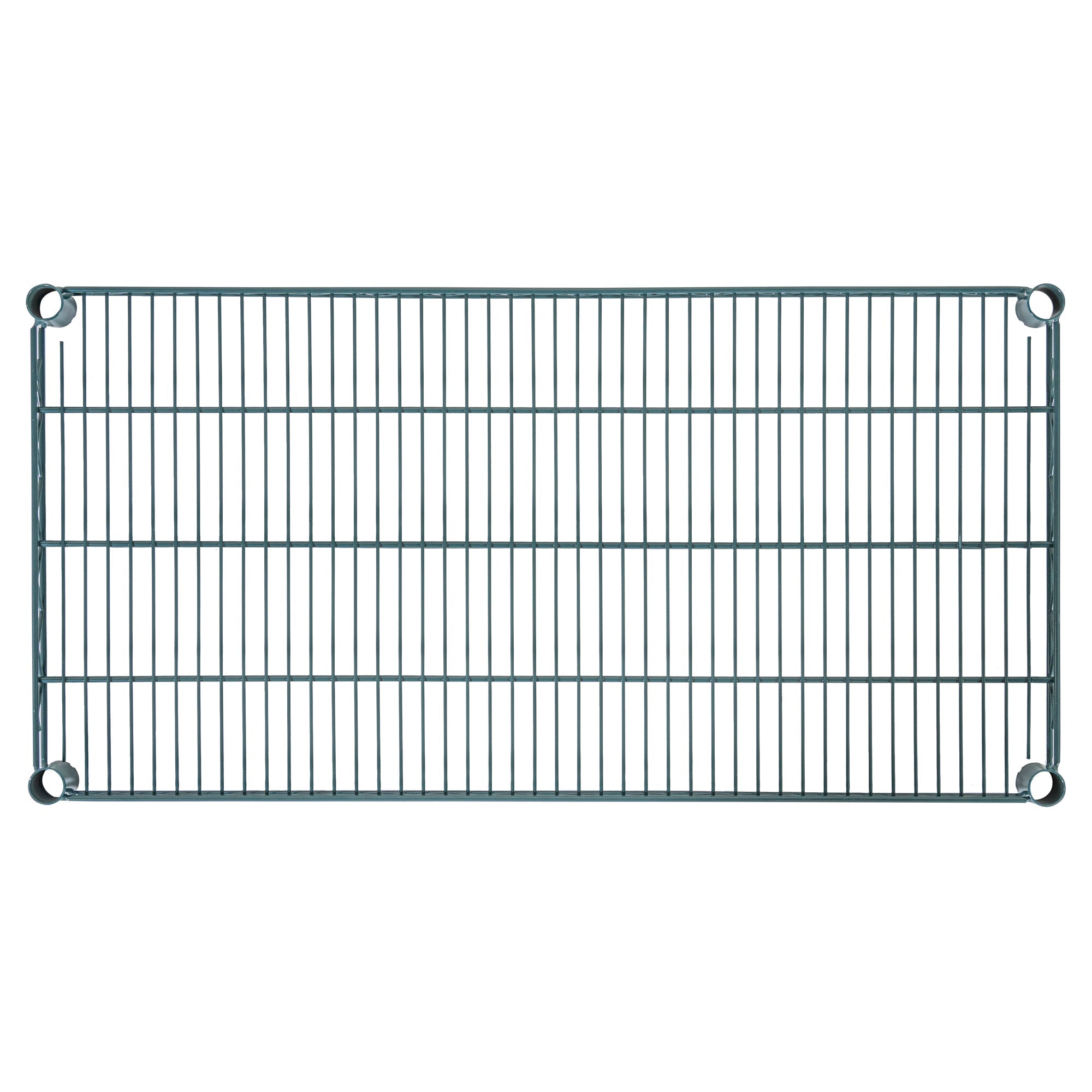 Chef 101 NSF Green Epoxy Shelf - Corrosion-Resistant - 18" x 36" - 4 count box
