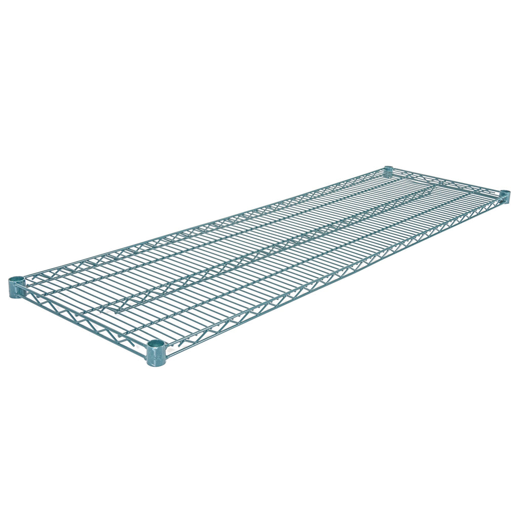 Chef 101 NSF Green Epoxy Shelf - Corrosion-Resistant - 18" x 60" - 4 count box