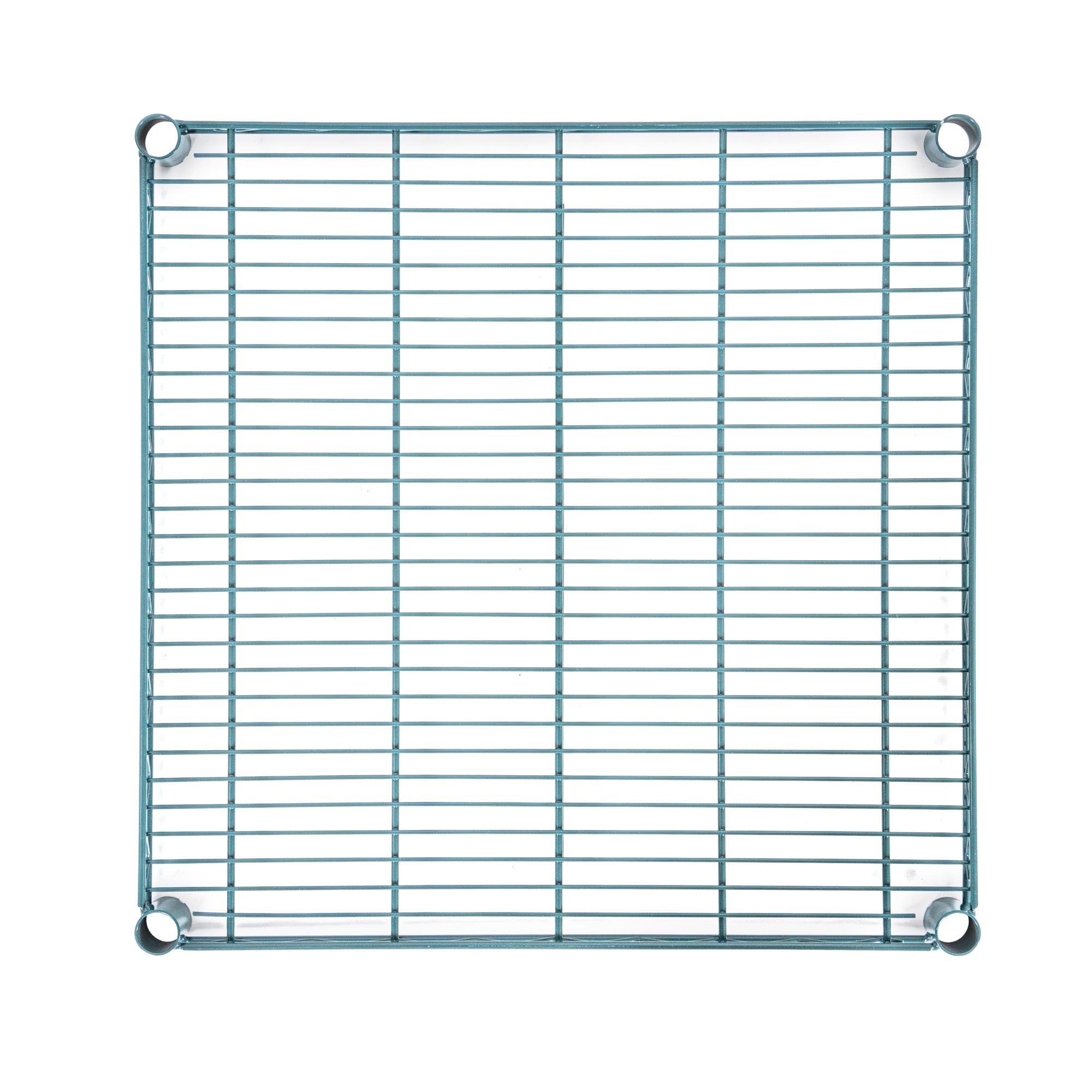Chef 101 NSF Green Epoxy Shelf - Corrosion-Resistant - 24" x 24" - 4 count box