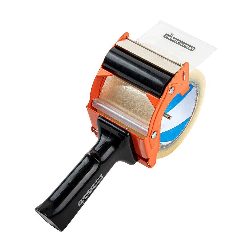 Handy Tek Orange Heavy-Duty Tape Dispenser Gun - 3" - 1 count box