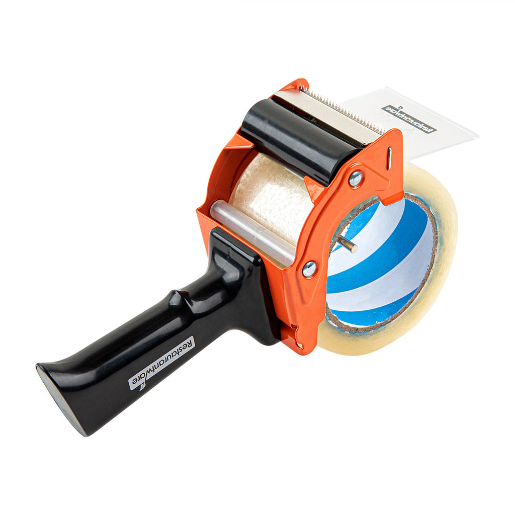 Handy Tek Orange Heavy-Duty Tape Dispenser Gun - 3" - 1 count box