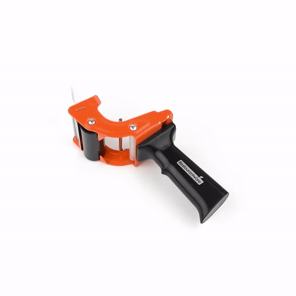 Handy Tek Orange Heavy-Duty Tape Dispenser Gun - 3" - 1 count box