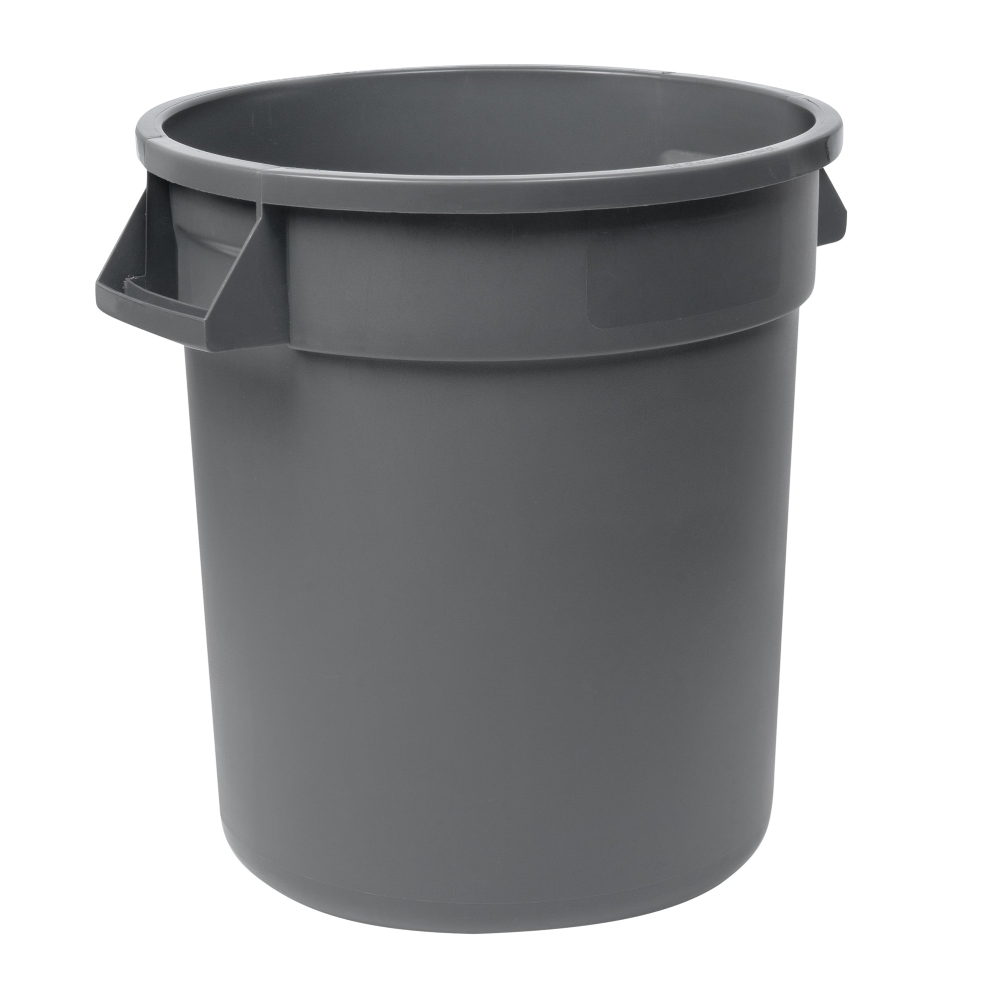 RW Clean 10 gal Gray Plastic Commercial Trash Can / Ingredient Bin - 18 1/4" x 15 3/4" x 17 1/4" - 1 count box