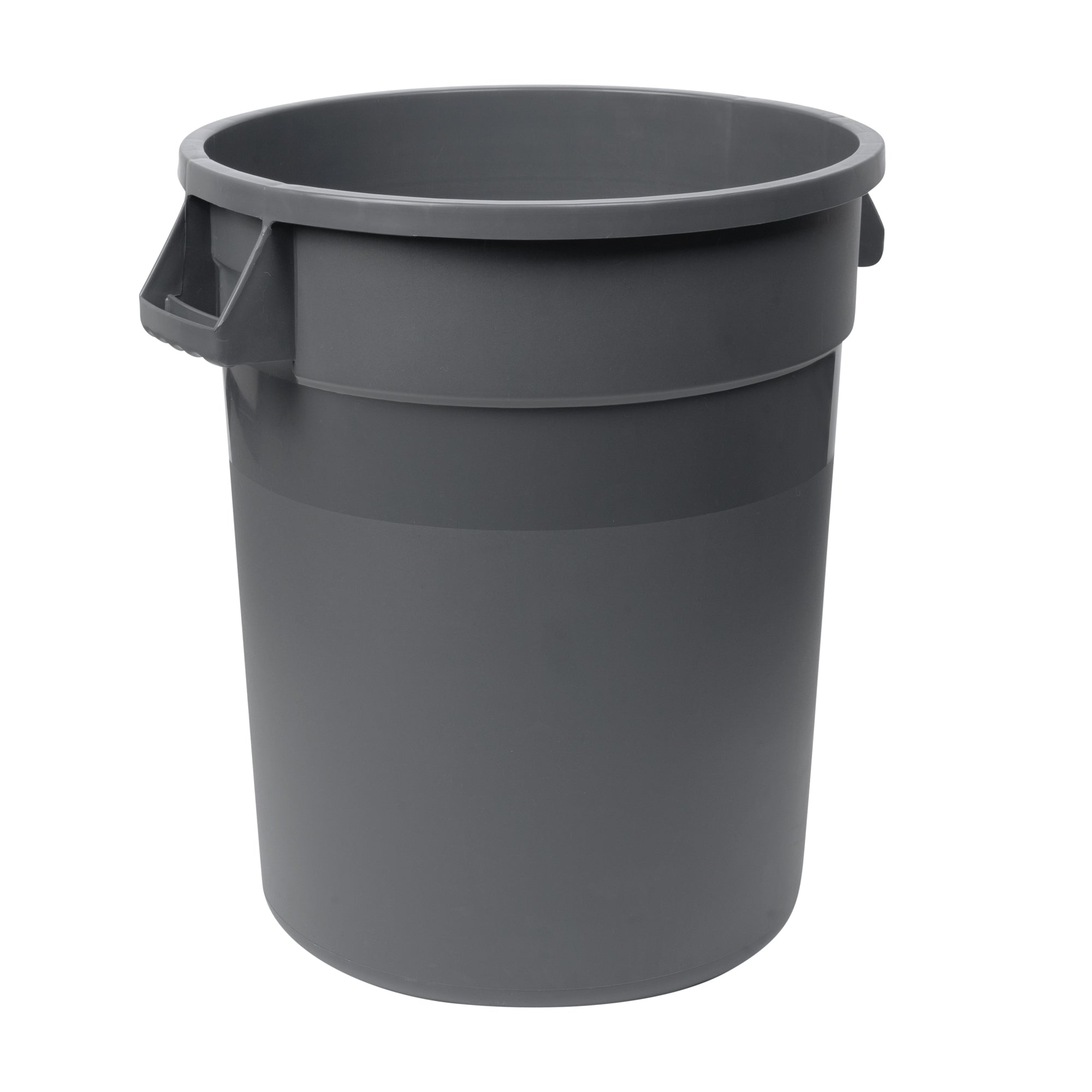 RW Clean 20 gal Gray Plastic Commercial Trash Can / Ingredient Bin - 22" x 19 1/4" x 22 3/4" - 1 count box