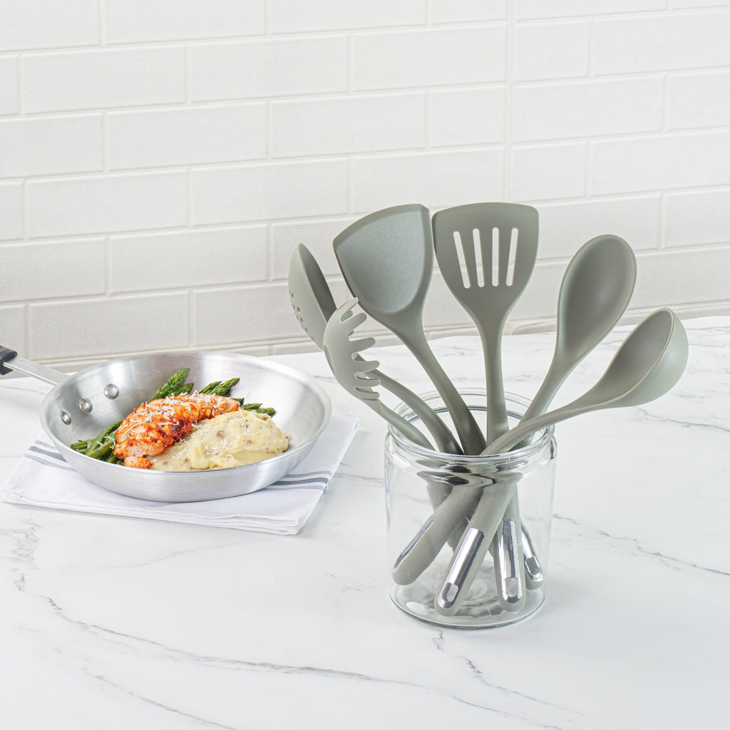 Met Lux Green Silicone Cooking Utensil Set - 6-Piece - 10 count box